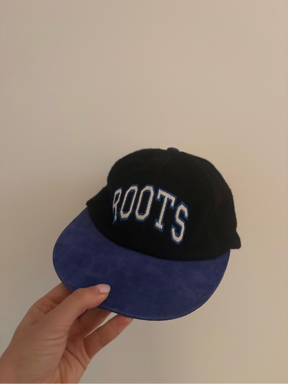 Vintage Roots Black and Blue Cap